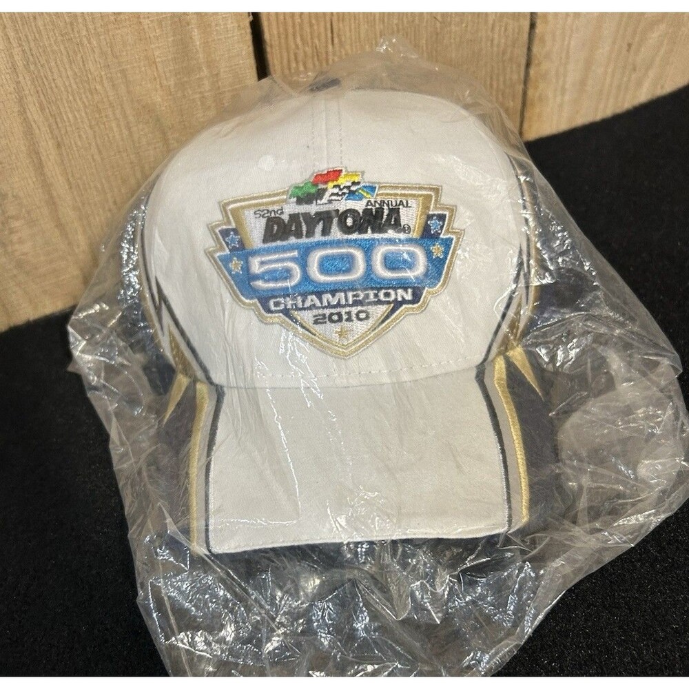 Daytona 500 Champion 2010 Chase Authentics NASCAR Strapback Adjustable Hat/Cap